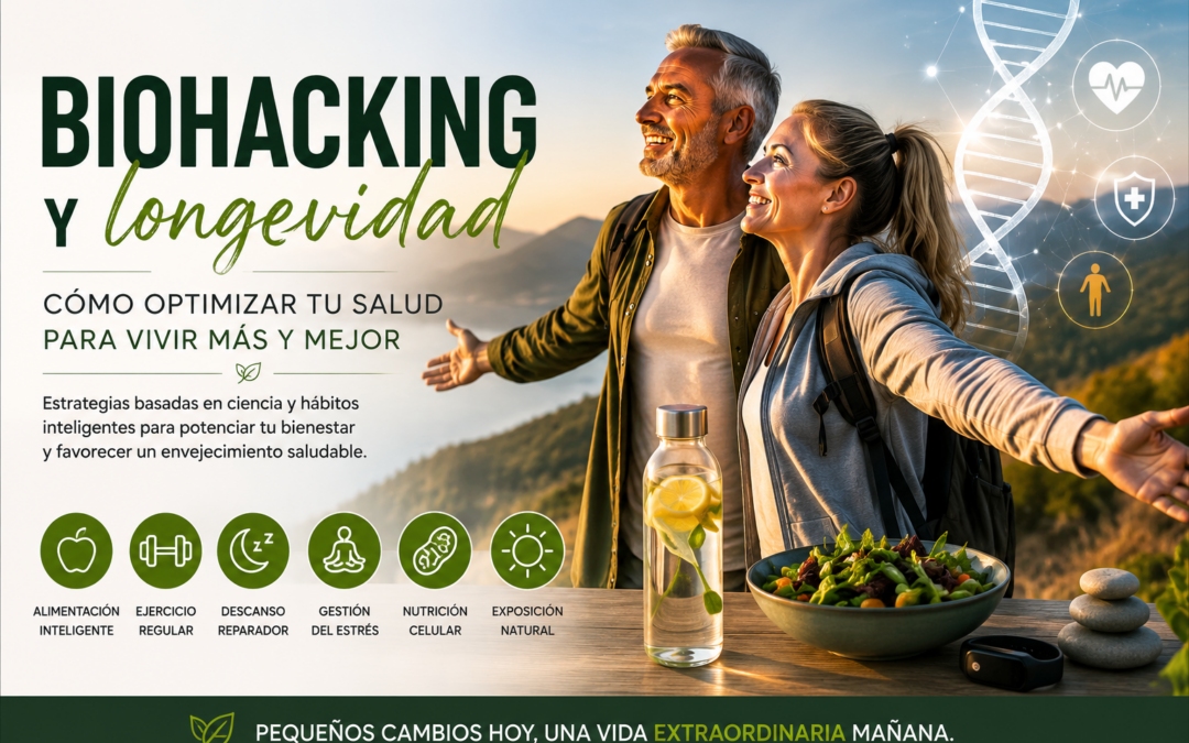 Biohacking y longevidad: cómo optimizar tu salud para vivir más y mejor