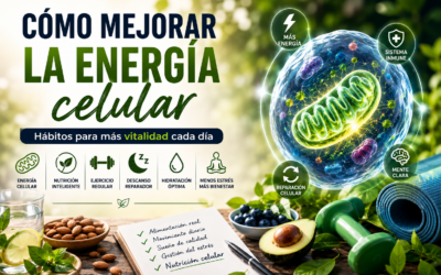Cómo mejorar la energía celular: hábitos para sentirte con más vitalidad cada día